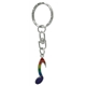 Rainbow Note Key Chain